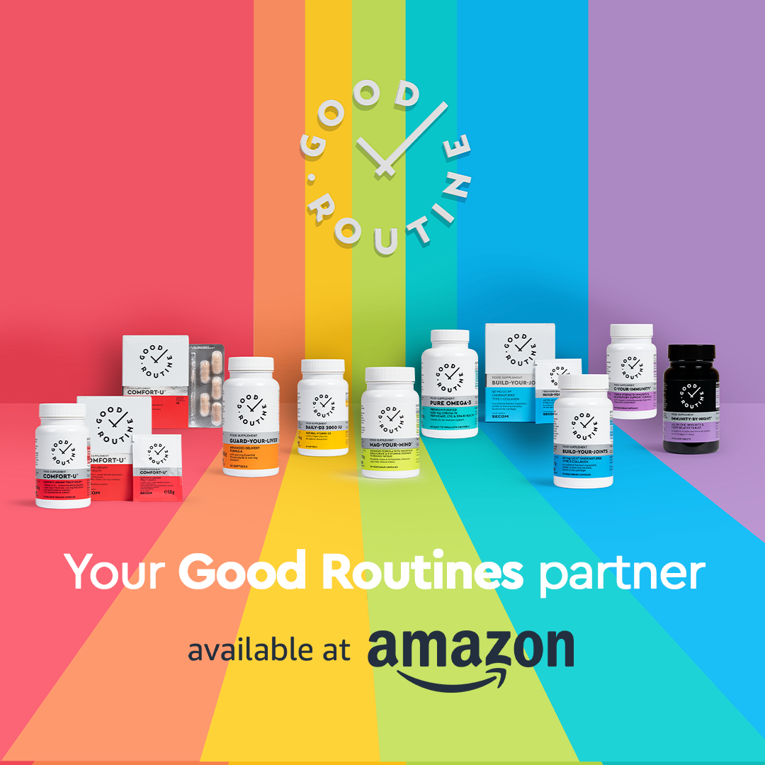 The Good Routine® supplement brand, created by Secom® Healthcare Group, expanded its reach to the global market by being listed on Amazon